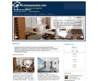 Lomaasunto.net(Kiinteistöpalvelut) Screenshot