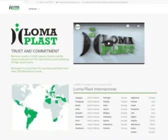 Lomaplast.com(Loma Plast) Screenshot