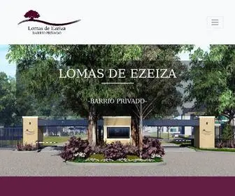 Lomasdeezeiza.com.ar(Lomas de Ezeiza) Screenshot