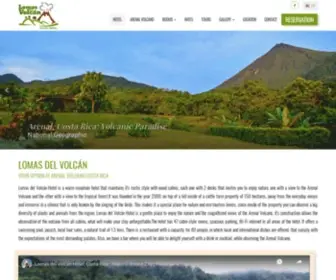 Lomasdelvolcan.com(Hotel Lomas del Volcán) Screenshot