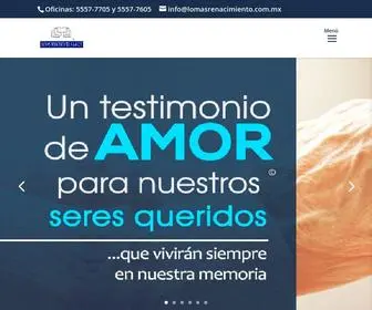 Lomasrenacimiento.com(Jardín funeral df) Screenshot