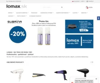 Lomax.sk(LOMAX kadern) Screenshot