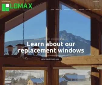 Lomaxcolorado.com(Lomax Window & Door) Screenshot