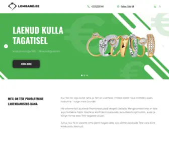 Lombard.ee(Lombard Tallinnas) Screenshot