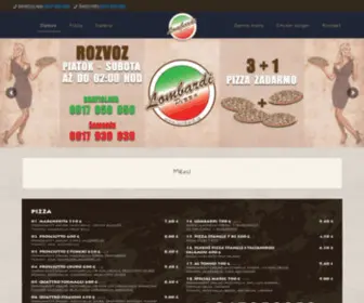 Lombardi.sk(LOMBARDI PIZZA) Screenshot