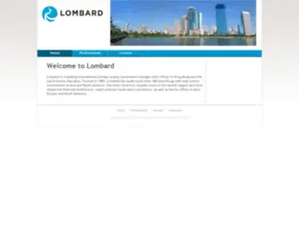 Lombardinvestments.com(Lombard Investments) Screenshot