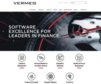 Lombardrisk.com(Vermeg covers the whole Value chain through 4 Business Lines) Screenshot