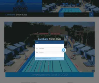 Lombardswimclub.com(Lombard Swim Club) Screenshot