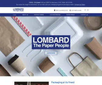 Lombardthepaperpeople.com.au(Packaging) Screenshot