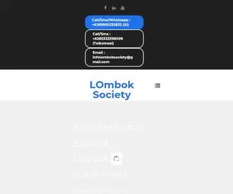 Lomboksociety.web.id(LOmbok Society) Screenshot