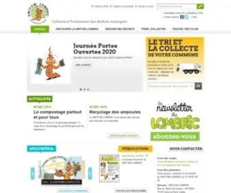 Lombric.com(SMITOM-LOMBRIC | Collecte et Traitement des déchets ménagers) Screenshot