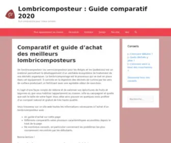 Lombricomposteur-Vermicomposteur.fr(Guide comparatif des modèles de lombricomposteur 2021 pour faire le meilleur choix) Screenshot