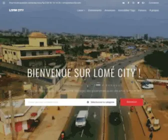 Lome-City.com(Lomé City) Screenshot