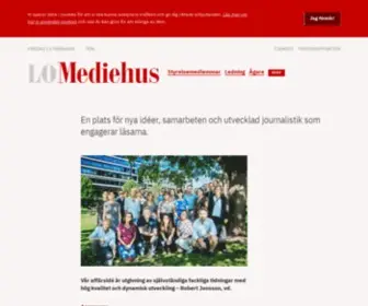 Lomediehus.se(LO Mediehus) Screenshot