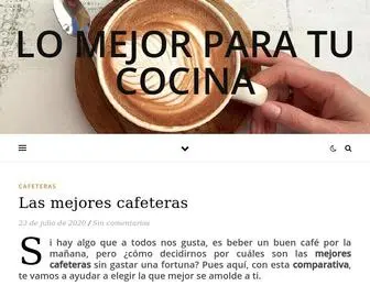 Lomejorparatucocina.com(Lo mejor para tu cocina) Screenshot
