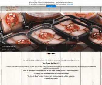 Lomodeorza.es(Lomo de Orza) Screenshot