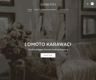 Lomotostudio.com(Lomoto Studio) Screenshot