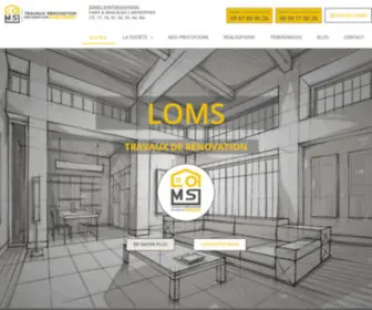 Loms.fr(LOMS Paris) Screenshot