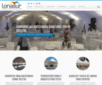 Lonasur.com.ar(Exposiciones) Screenshot