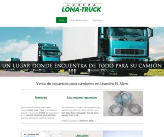 Lonatruck.com(Somos Lonera Lona) Screenshot