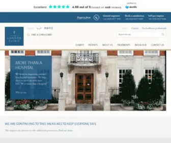 Lonclin.co.uk(Private Hospital London) Screenshot