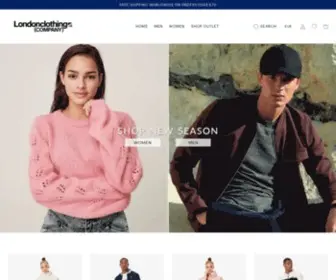 London-Clothing.com(London Clothing Company) Screenshot