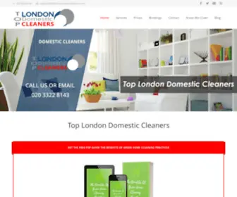 London-Domestic-Cleaners.com(Cleaning Company) Screenshot