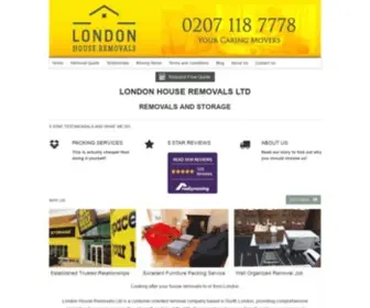 London-House-Removals.co.uk(House Removals Experts) Screenshot