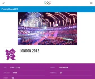 London2012.org(International Olympic Committee) Screenshot