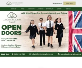 Londonacademy.ma(London Academy) Screenshot