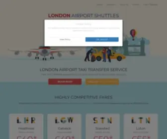 Londonairportshuttles.co.uk(London Airport Shuttle Service) Screenshot