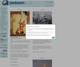 Londonart.co.uk(London Art sells and auctions paintings) Screenshot