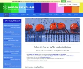 Londonartcollege.co.uk(London Art College) Screenshot