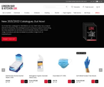 Londonbarandkitchen.com(Wholesale suppliers of professional bar equipment) Screenshot