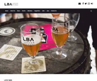 Londonbrewers.org(London Brewers' Alliance) Screenshot