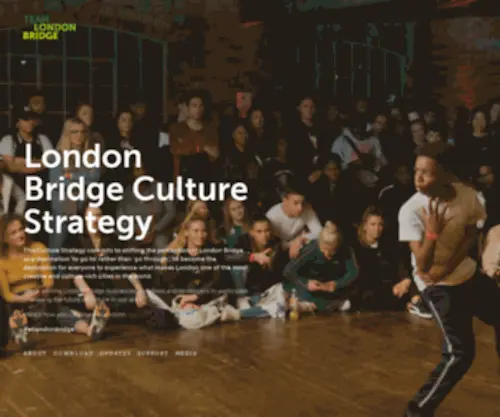 Londonbridgeculture.com(London Bridge Culture Strategy) Screenshot