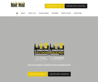 Londonbuildexpo.com(London Build) Screenshot