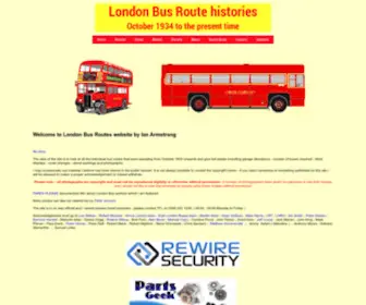 Londonbuses.co.uk(London Bus Route) Screenshot