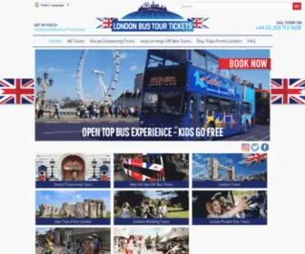 Londonbustourtickets.com(London City Bus Tours) Screenshot