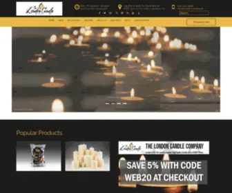 Londoncandles.uk(Bulk Buy Candles) Screenshot