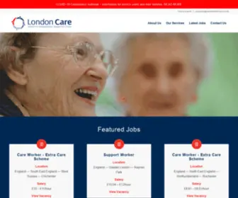 Londoncare.co.uk(London Care) Screenshot