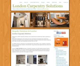 Londoncarpentrysolutions.co.uk(Custom Made Wardrobes) Screenshot