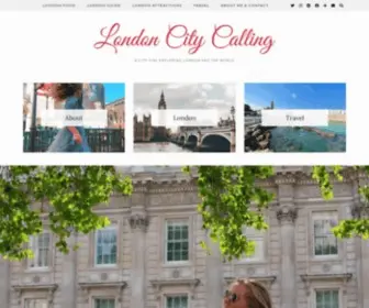 Londoncitycalling.com(London City Calling Home) Screenshot