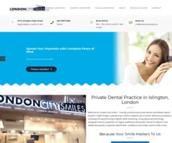 Londoncitysmiles.com(Private Dentist in Angel Islington (N1)) Screenshot