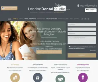 Londondentalstudio.co.uk(Dentist Victoria) Screenshot