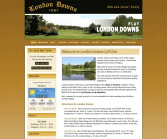 Londondowns.com(London Downs Golf Club) Screenshot