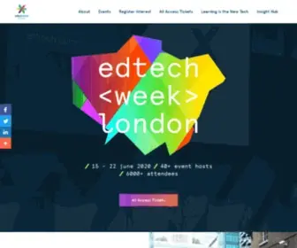 Londonedtechweek.com(Join us 15) Screenshot