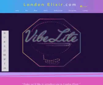 Londonelixir.com(Music Producer London Elixir Official Website) Screenshot