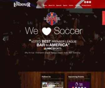 Londoneraddison.com(The Londoner Pub) Screenshot