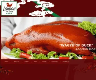 Londonfatduck.com.sg(London Fat Duck) Screenshot